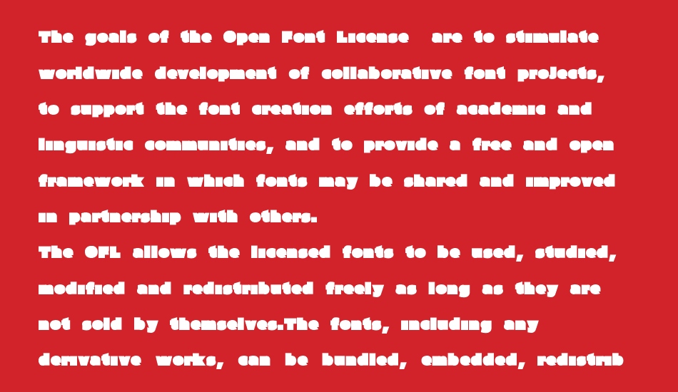 Parafuse font 1