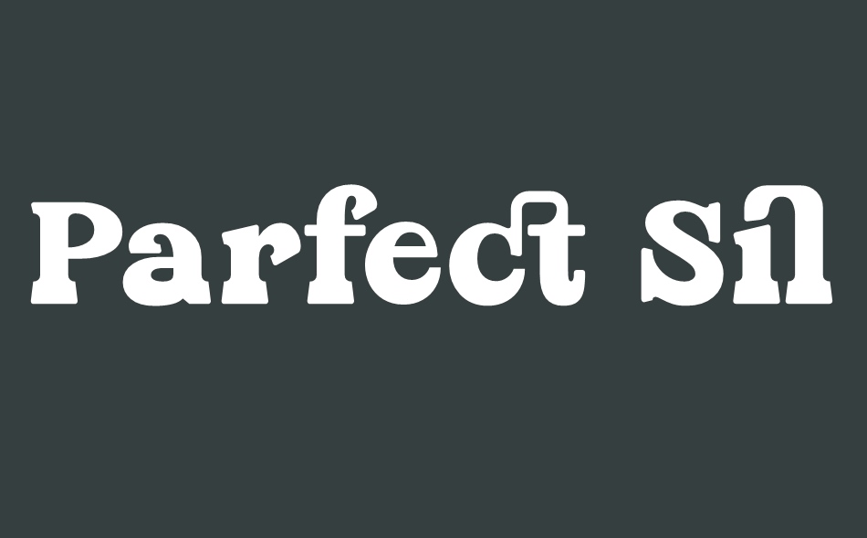 Parfect Silent font big