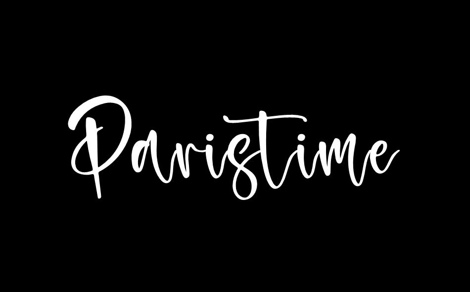 Paristime font big