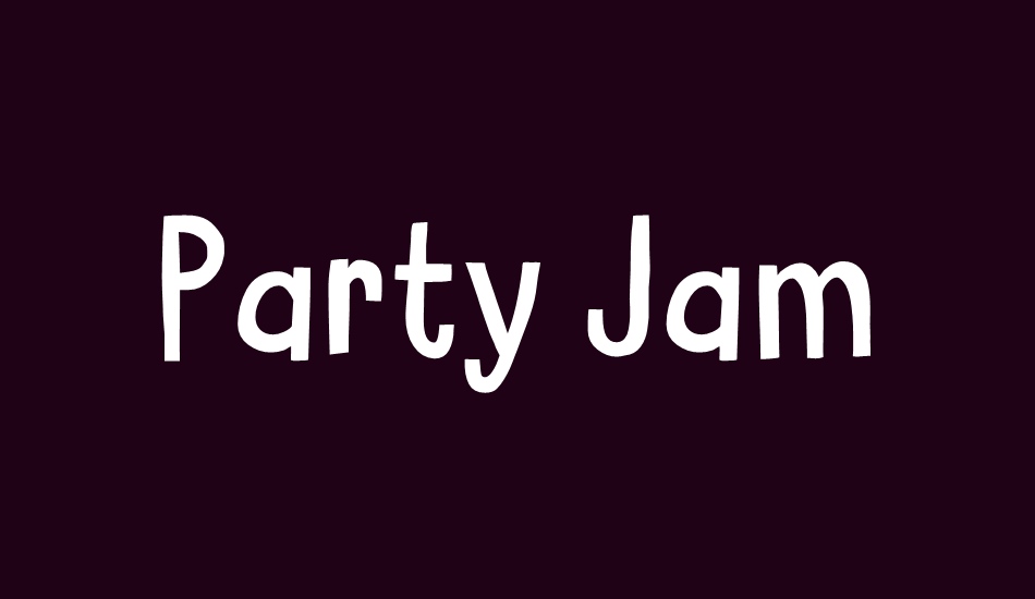 Party Jam DEMO font big