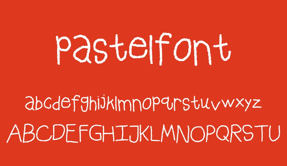 pastelfont font