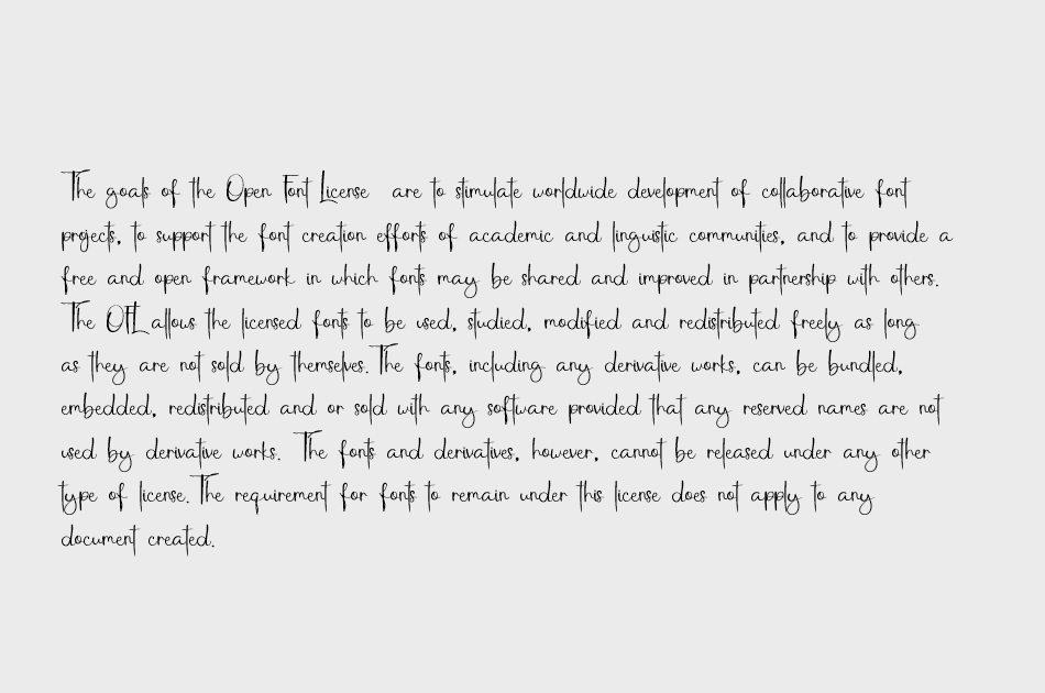Pastella Autography font 1