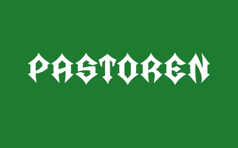 Pastoren font big