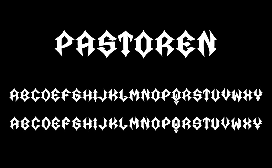 Pastoren font