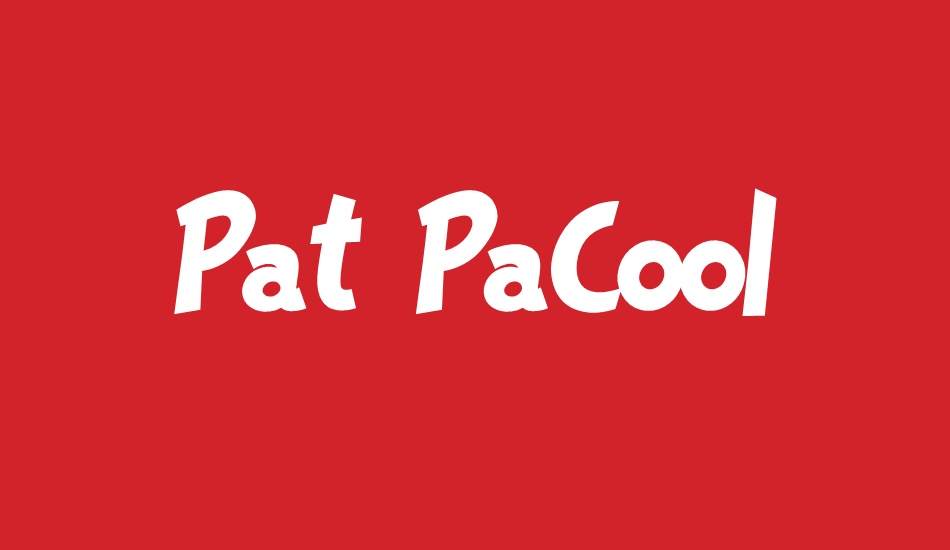 Pat PaCool font big