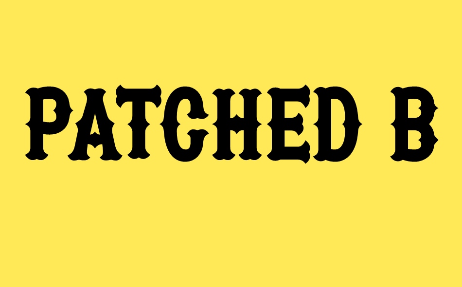 Patched Free Font