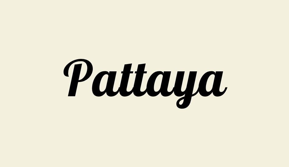 pattaya font big