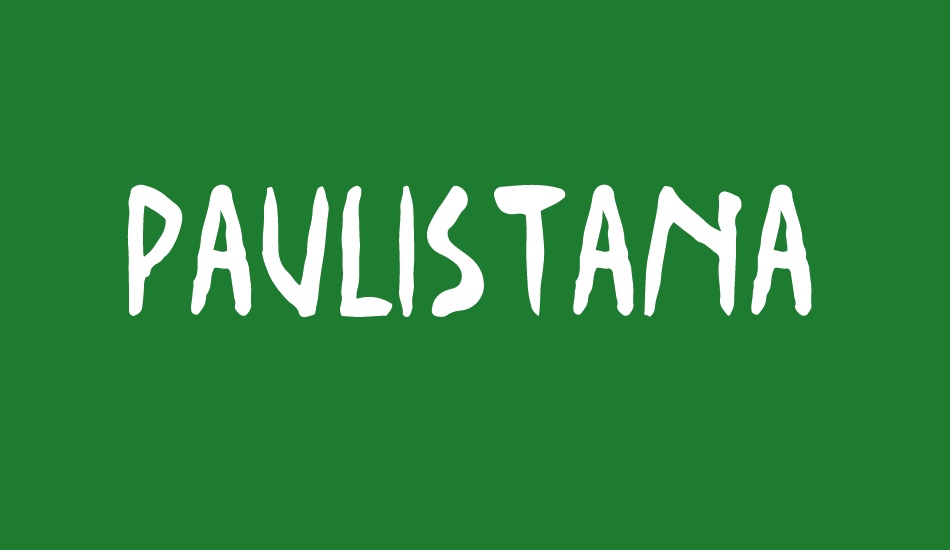 Paulistana 1922 font big