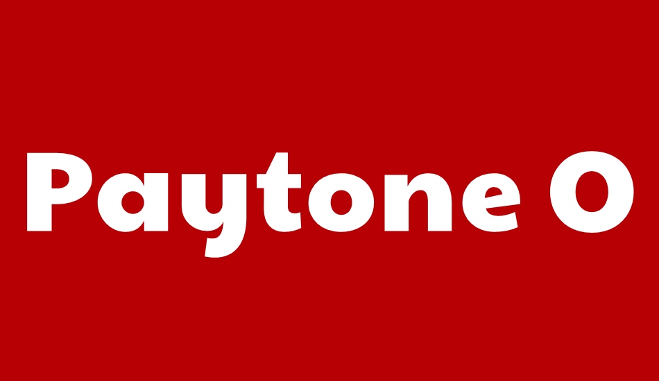 paytone-one font big