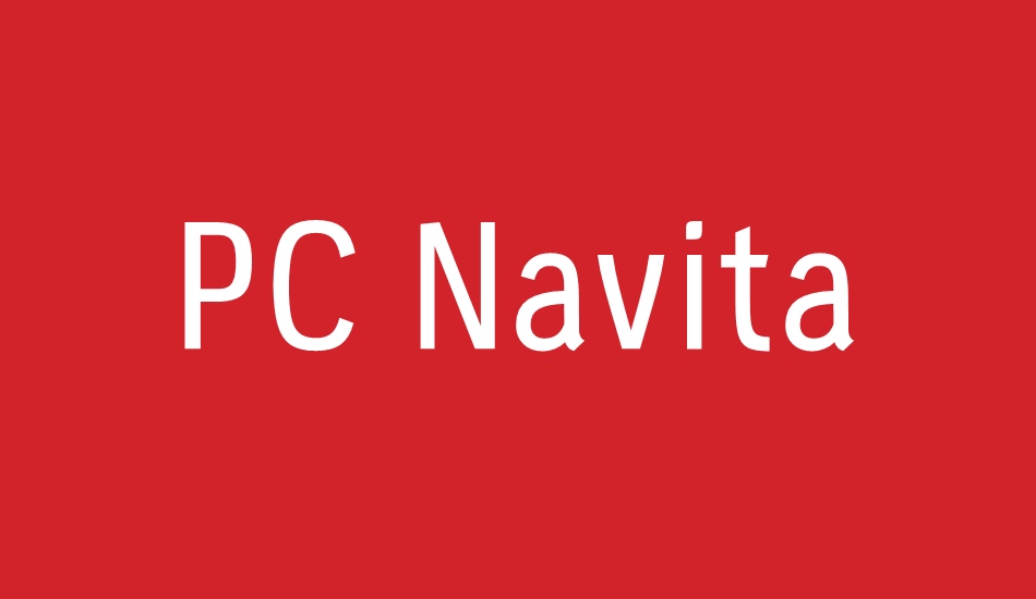 PC Navita font big