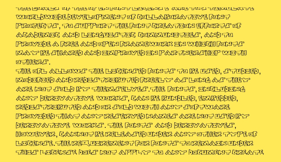 PeaceFight font 1