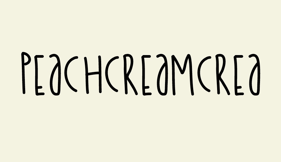 PeachCreamCreamsicles font big