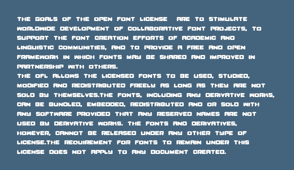 pedrosky font 1