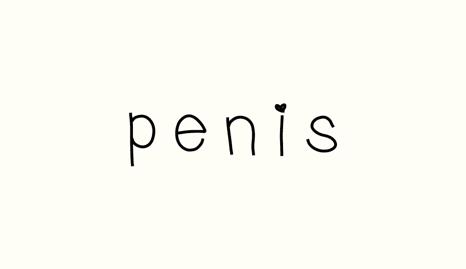 penis font big