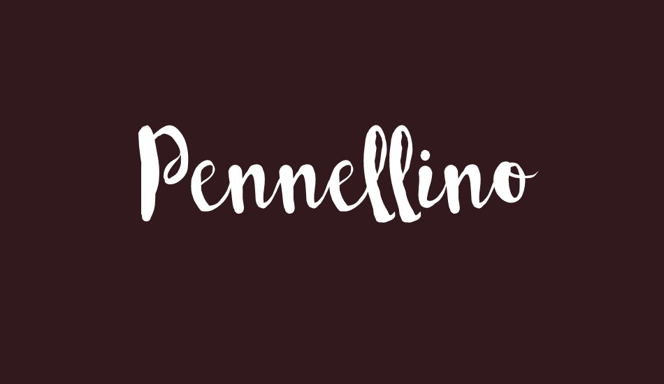 Pennellino font big