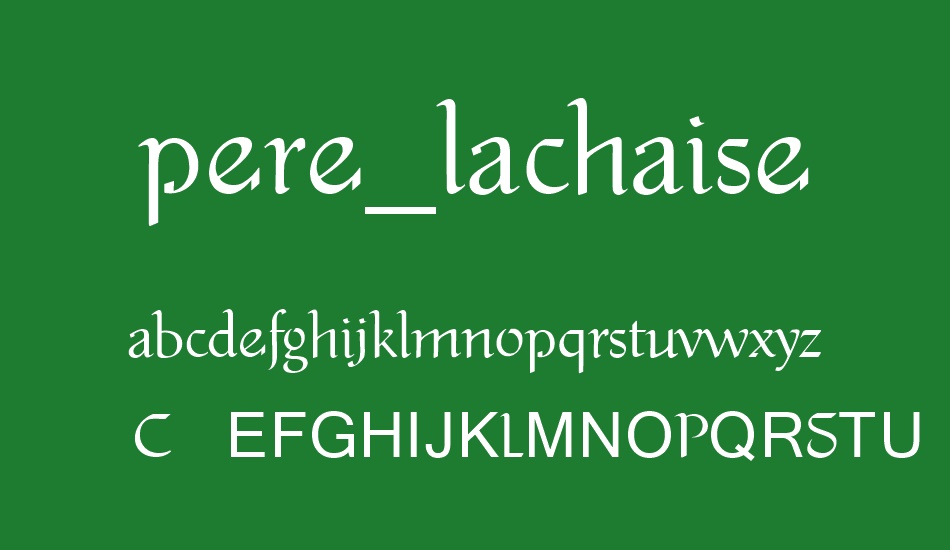 pere_lachaise font