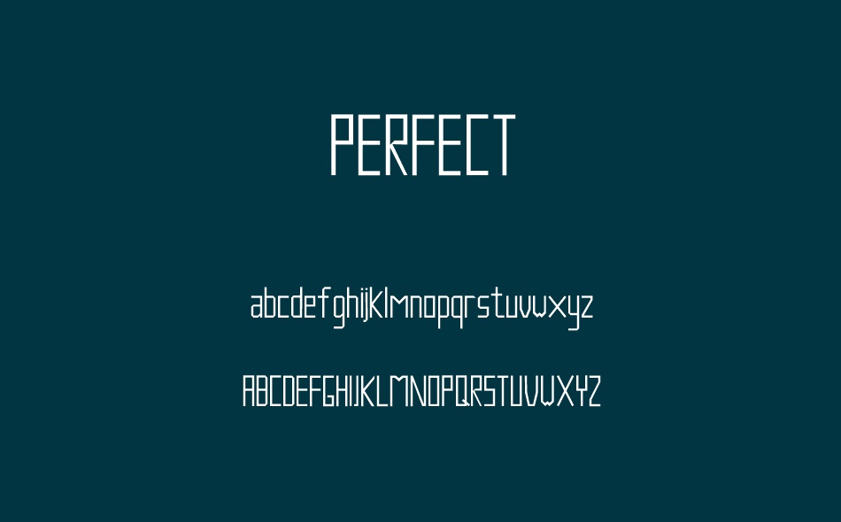 Perfect font
