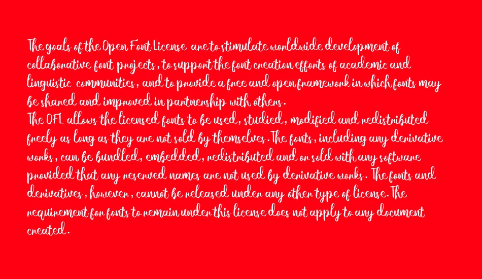 Perfectly Demo font 1