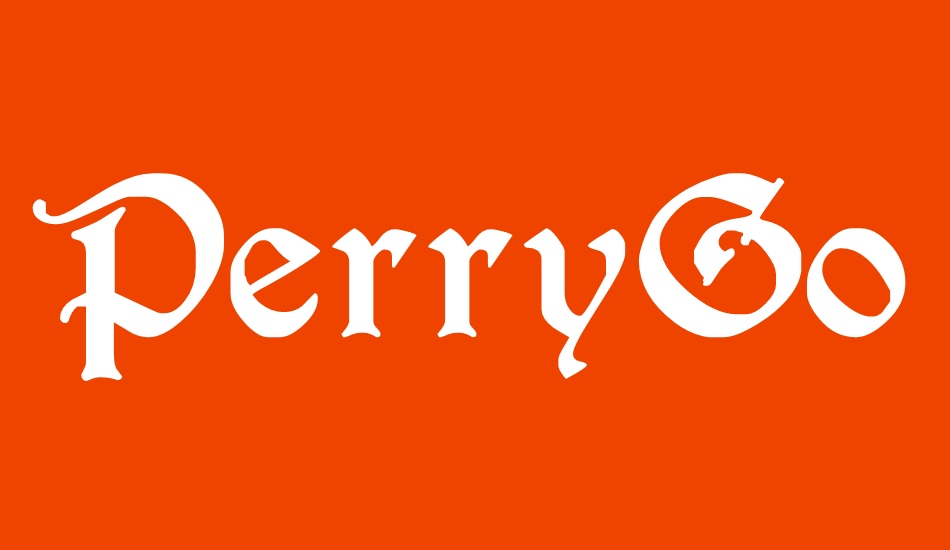 PerryGothic font big