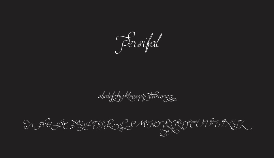 Persifal font