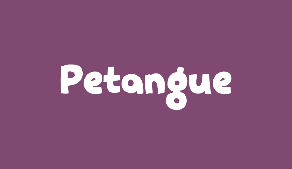 Petangue DEMO font big