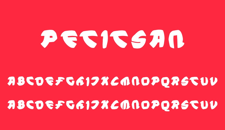 PetitSan font