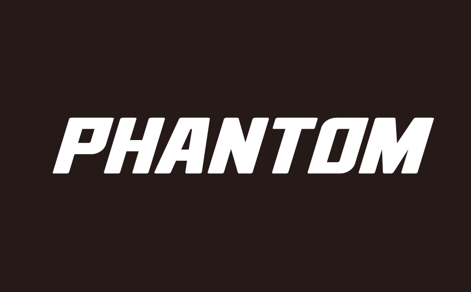 Phantom Storm font big