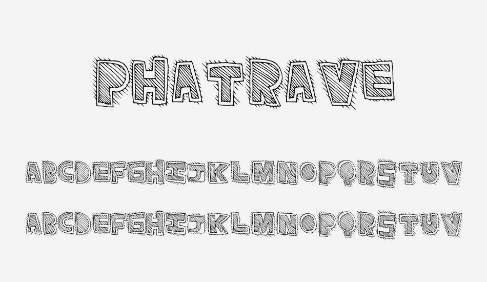 PhatRave font