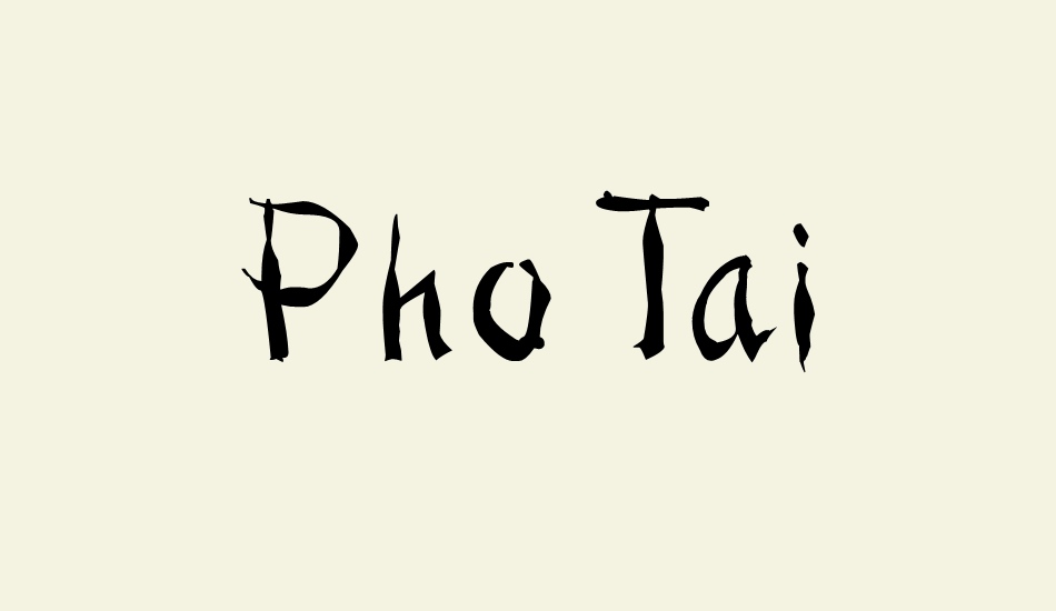 Pho Tai font big