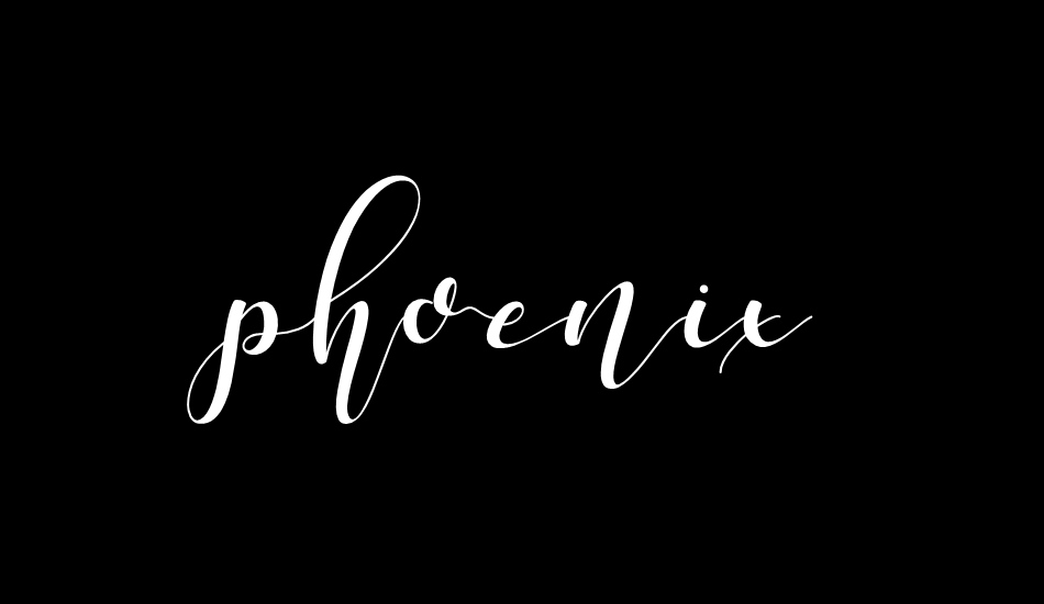 phoenix font big