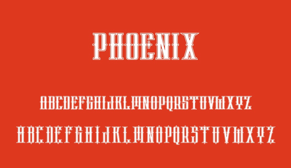 phoenix regular font