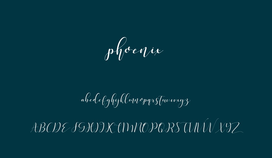 phoenix font