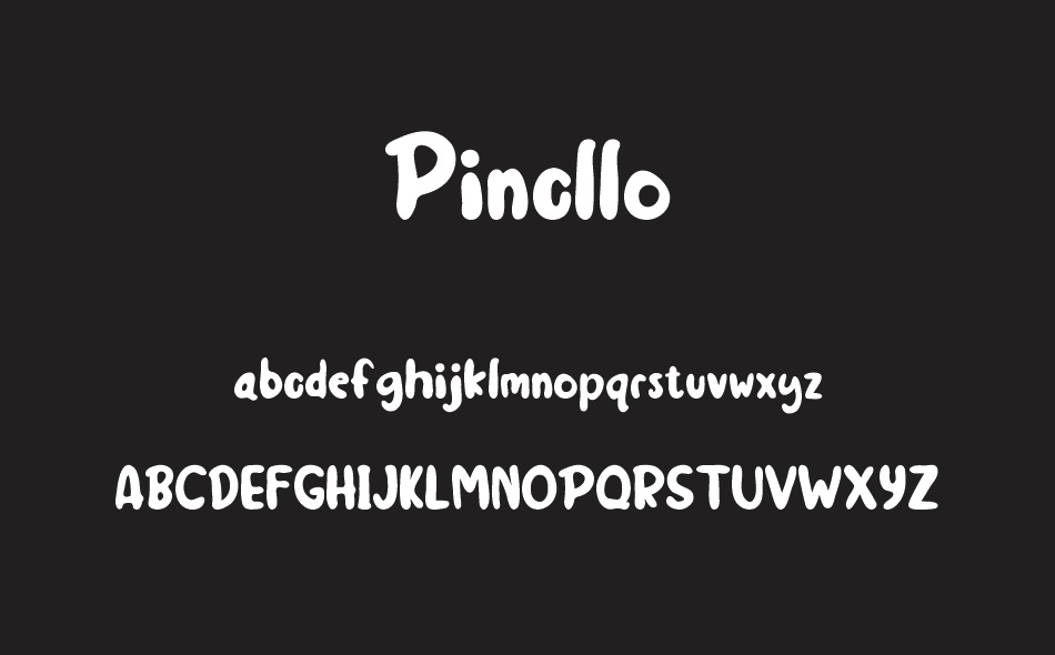 Pincllo font