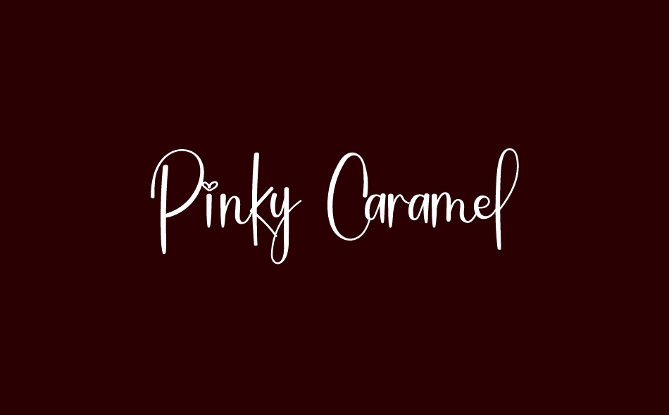Pinky Caramel font big