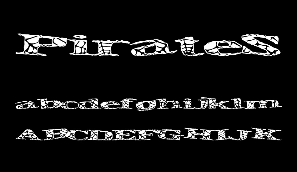 PirateSpider font