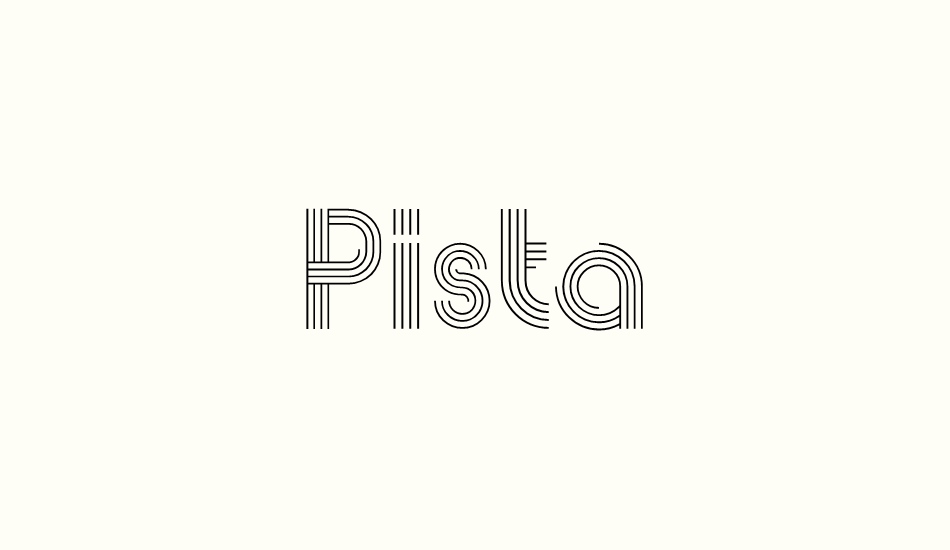 Pista font big