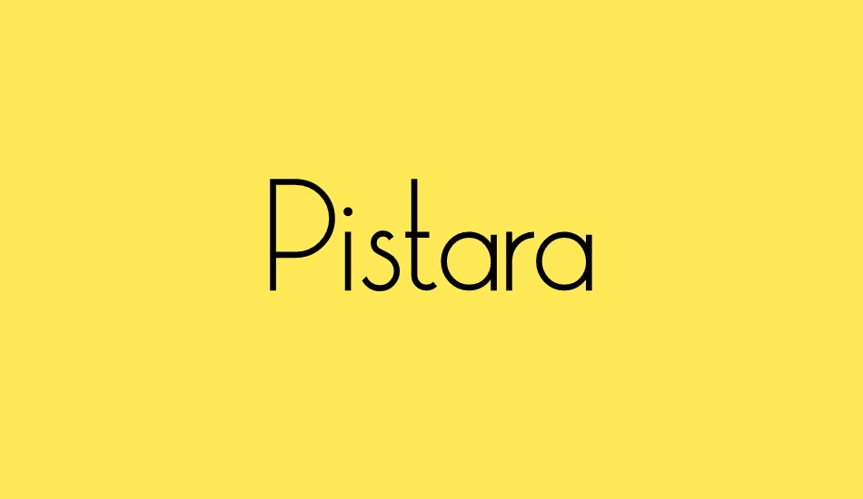 Pistara font big