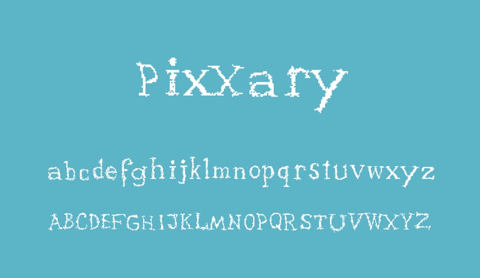 PixXary font