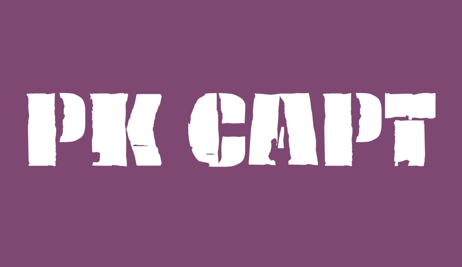 pk-captain font big