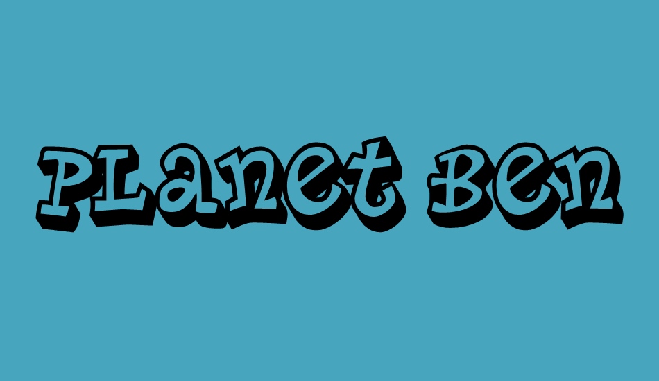 Planet Benson Two font big