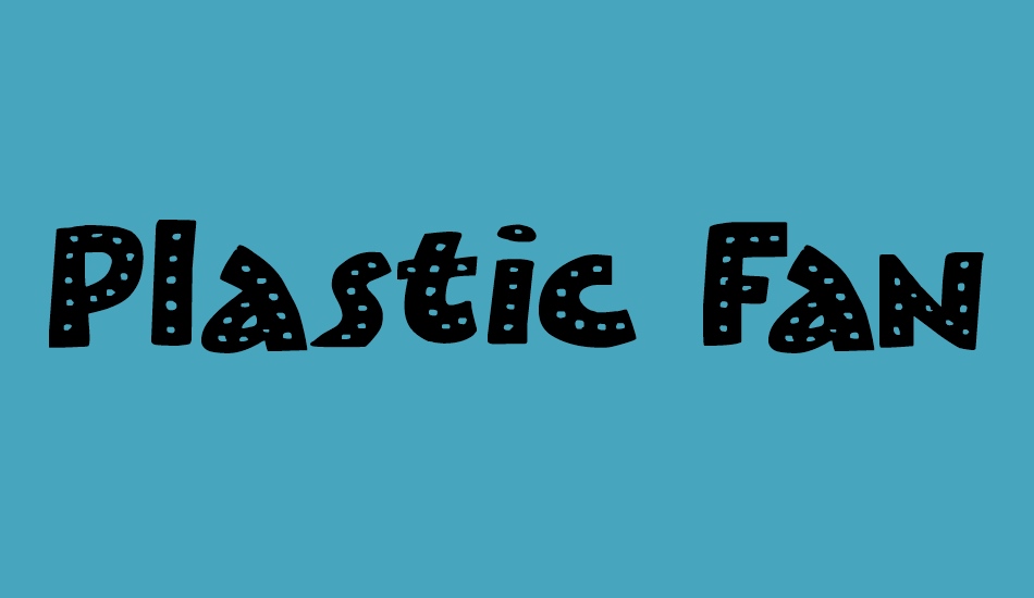 Plastic Fantastic Dots DEMO font big