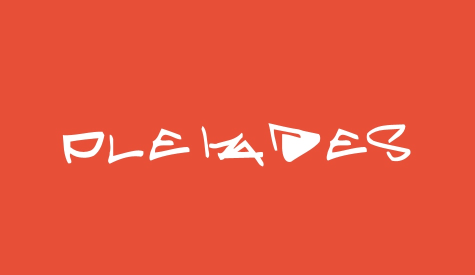 Pleiades font big