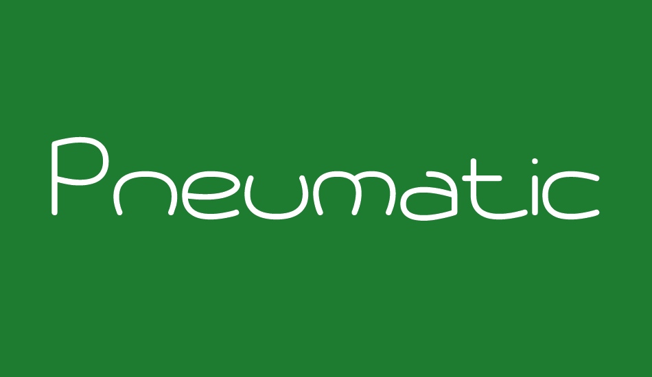 Pneumatics BRK font big