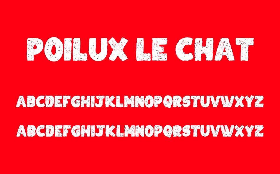 Poilux le Chat font