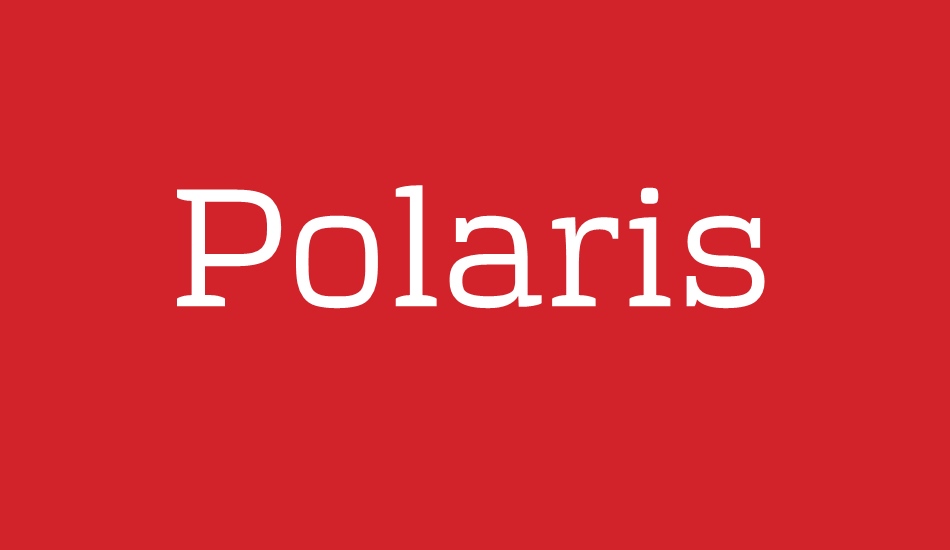 Polaris font big