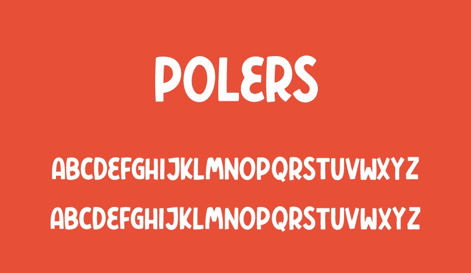 polers-free font