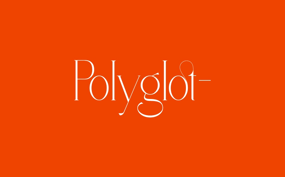 Polyglot font big