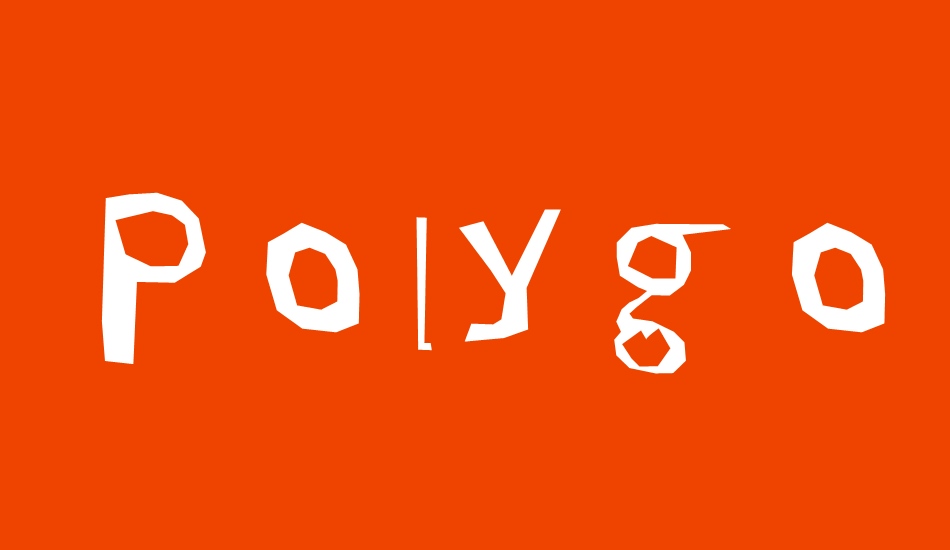 Polygon font big