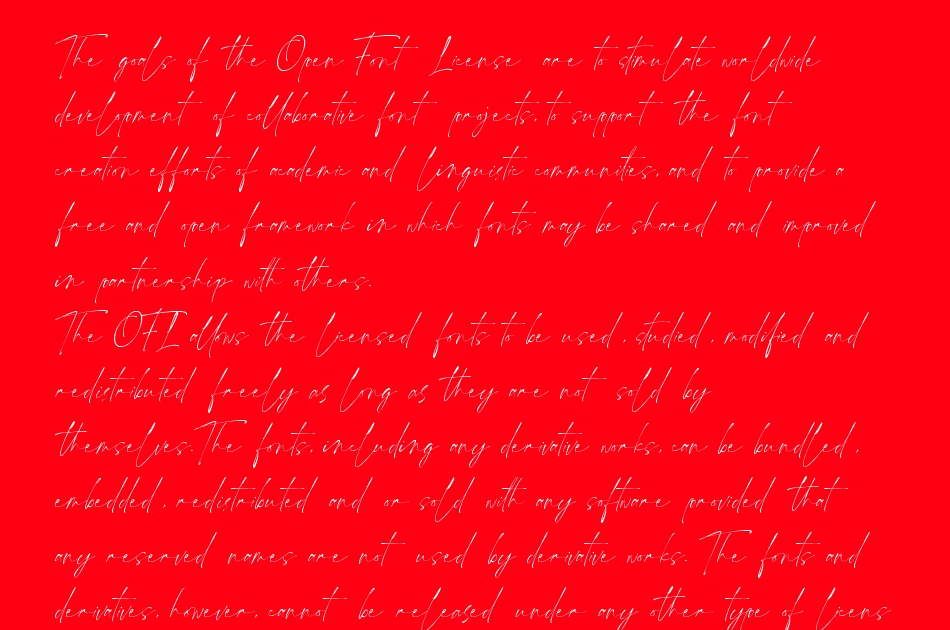 Ponpewd Signature font 1
