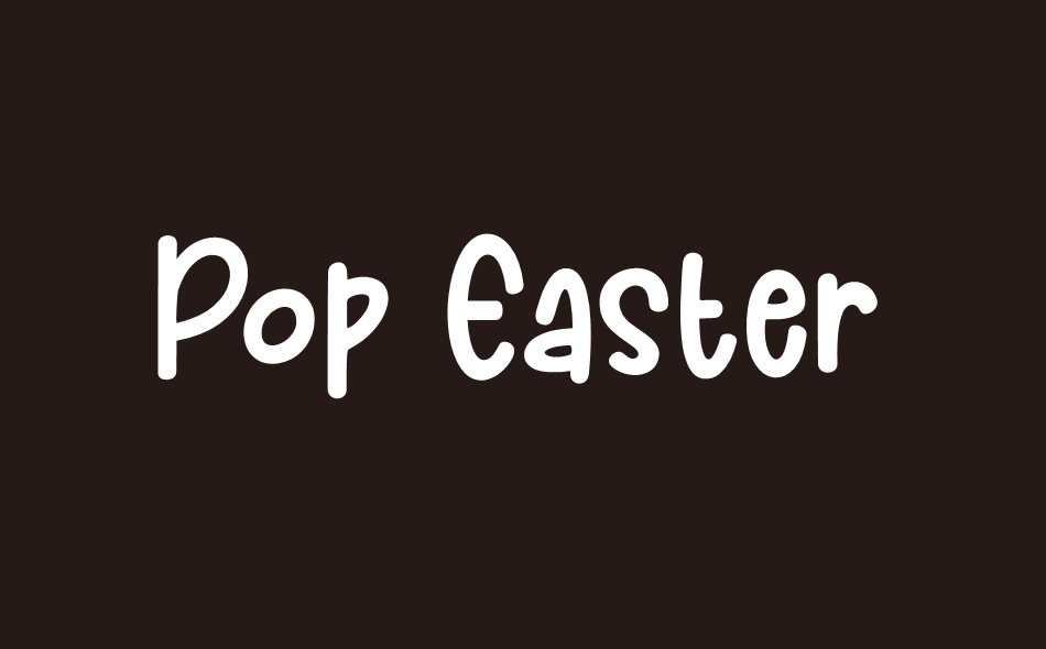 Pop Easter font big
